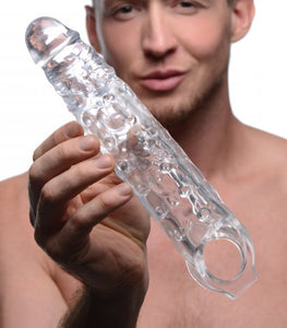 Size Matters 3in Clear Penis Extender Sleeve Default Title