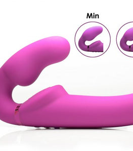 Strap U 10x Evoke Ergo-fit Inflatable & Vibrating Strapless Strap-on Default Title