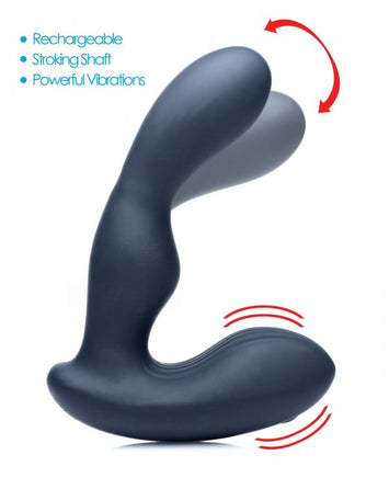 Alpha-pro 7x P-stroke Silicone Prostate Stimulator Default Title