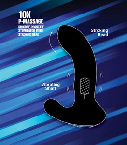 Alpha-pro 10x P-massage Moving Bead Prostate Stimulator Default Title