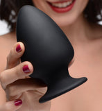 Squeeze-it Silexpan Anal Plug Black