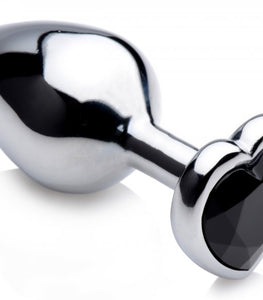 Booty Sparks Black Heart Gem Anal Plug