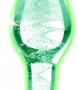 Booty Sparks Glow-in-the-dark Glass Anal Plug