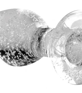 Booty Sparks Glow-in-the-dark Glass Anal Plug Small Default Title