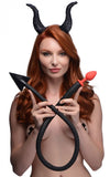 Tailz Devil Tail Anal Plug & Horns Set