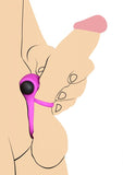 Bang! Silicone Cock Ring & Bullet W/ Remote