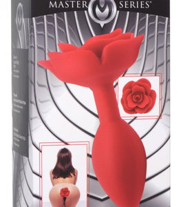 Master Series Booty Bloom Rose Anal Plug Large