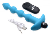 Bang! Vibrating Silicone Anal Beads & Remote