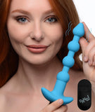 Bang! Vibrating Silicone Anal Beads & Remote