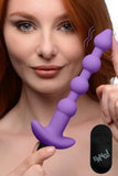 Bang! Vibrating Silicone Anal Beads & Remote