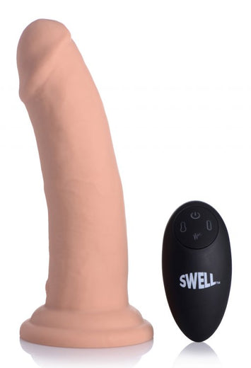 Swell 7x Inflatable Vibrating 7in Dildo W/ Remote Default Title
