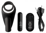 Trinity 4 Men 7x Silicone C- Ring W/ Taint Stimulator Default Title