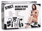 Strict Deluxe 10pc Bondage Set Default Title