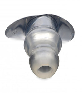 Master Series Clear View Hollow Anal Plug
