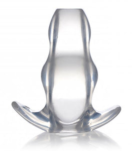Master Series Clear View Hollow Anal Plug