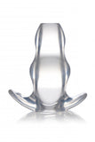 Master Series Clear View Hollow Anal Plug