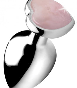 Booty Sparks Gemstones Large Heart Anal Plug