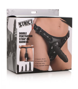 Strict Double Penetration Strap On Harness