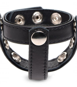 Strict Leather Cock Gear Snap On Harness Black Default Title