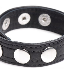 Strict Leather Cock Speed Snap Cock Ring Black