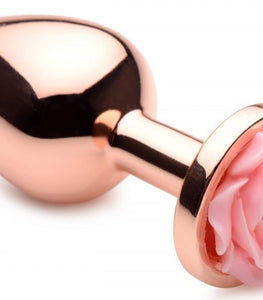Booty Sparks Pink Rose Gold Anal Plug Large