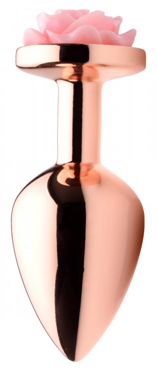 Booty Sparks Pink Rose Gold Anal Plug Large