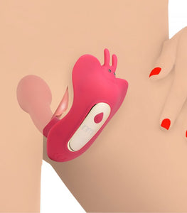 Shegasm Butterfly Tease 10x Clit Suction Stim W/ Remote Default Title