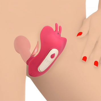 Shegasm Butterfly Tease 10x Clit Suction Stim W/ Remote Default Title