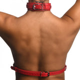 Strict Female Chest Harness Red