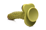 Creature Cocks Swamp Monster Green Scaly Silicone Dildo