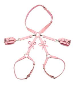 Strict Bondage Harness W/ Bows M/l