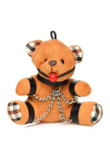 Master Series Gagged Teddy Bear Keychain Default Title