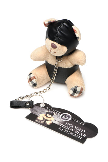 Master Series Hooded Teddy Bear Keychain Default Title
