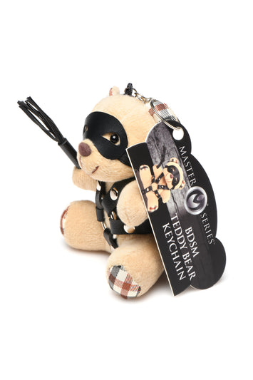 Master Series Bdsm Teddy Bear Keychain Default Title
