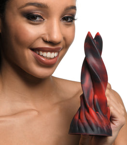 Creature Cocks Hell Kiss Twisted Silicone Dildo Default Title