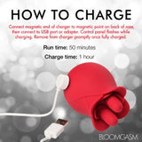 Bloomgasm The Rose Fondle 10x Massaging Rose Clit Stimulator