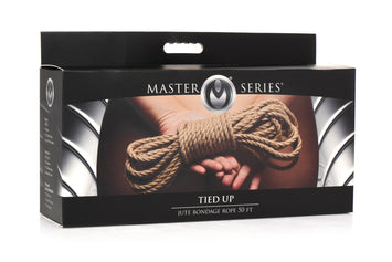 Master Series Tied Up Jute Bondage Rope 50ft Default Title
