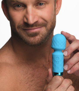 Bang! 10x Mini Silicone Wand Blue