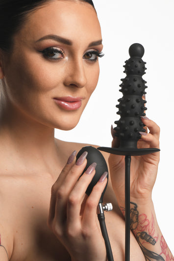 Master Series Ass Puffer Nubbed Inflatable Anal Plug Default Title