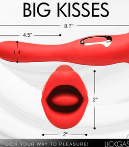 Lickgasm Kiss & Tell Pro Dual Ended Kissing Vibrator