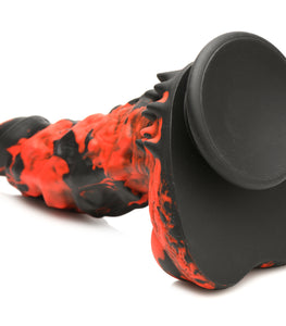 Creature Cocks Fire Demon Monster Silicone Dildo