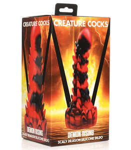 Creature Cocks Demon Rising Scaly Dragon Silicone Dildo