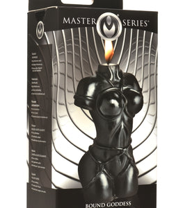 Master Series Bound Goddess Drip Candle Black
