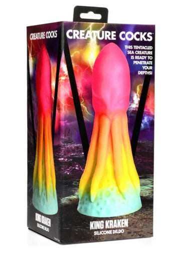 Creature Cocks King Kraken Silicone Dildo Default Title