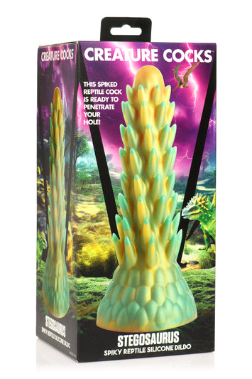 Creature Cocks Stegosaurus Spiky Reptile Dildo Default Title