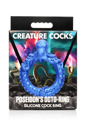 Creature Cocks Poseidon's Octo -ring Silicone Cock Ring Default Title