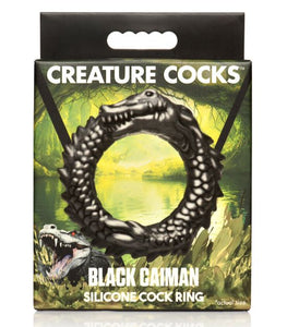 Creature Cocks Black Caiman Cock Ring