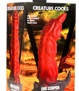 Creature Cocks King Scorpion Silicone Dildo