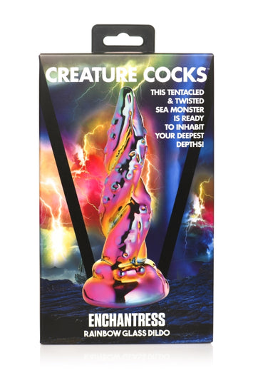 Creature Cocks Enchantress Rainbow Glass Dildo Default Title
