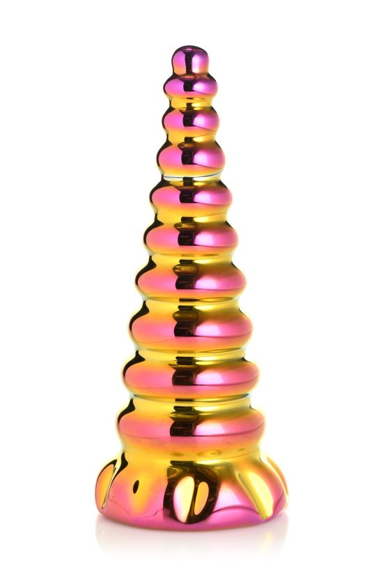 Creature Cocks Twilight Rainbow Glass Dildo Default Title